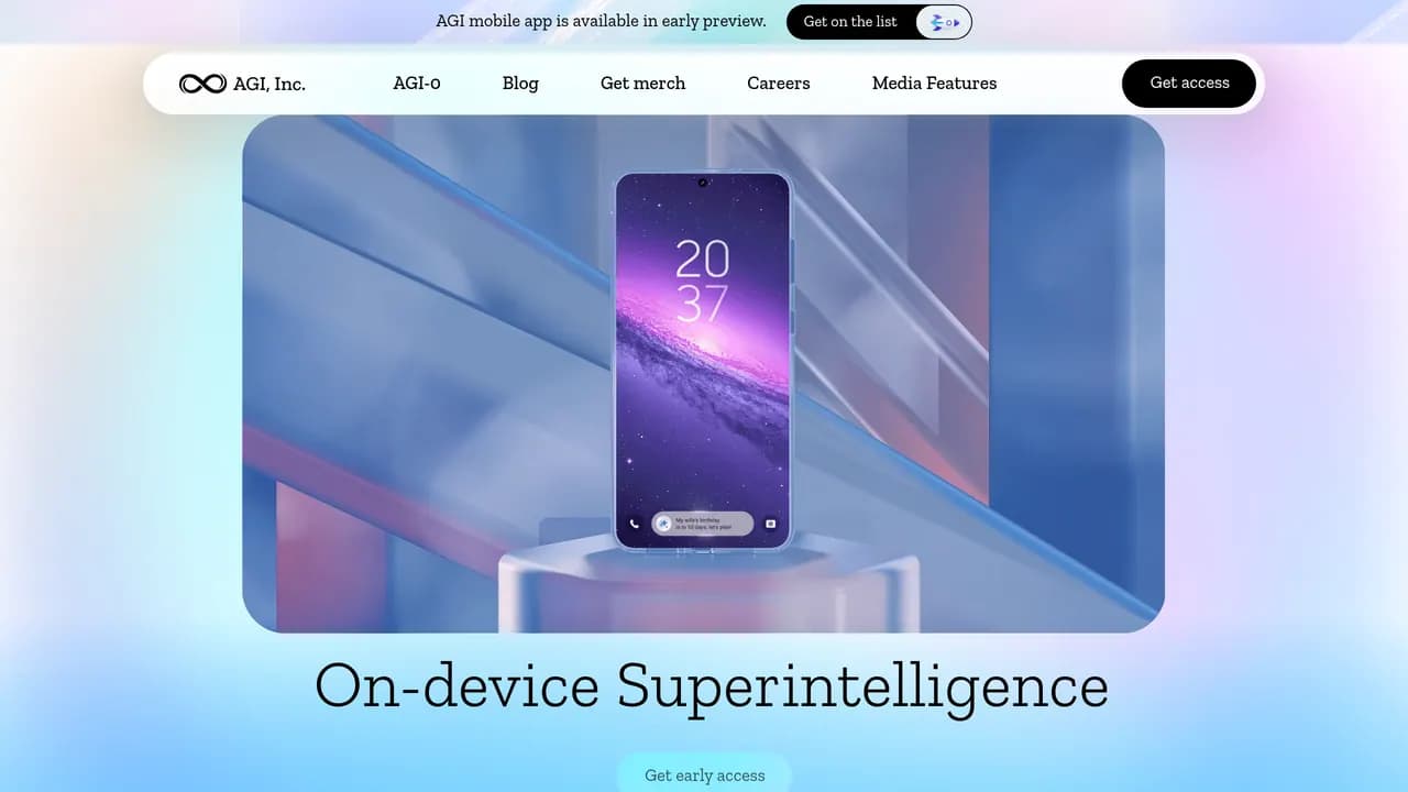 Screenshot of MultiOn