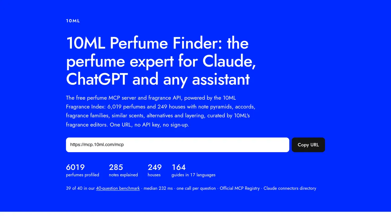 10ML Perfume Finder screenshot