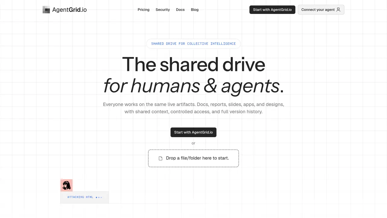 AgentGrid.io screenshot