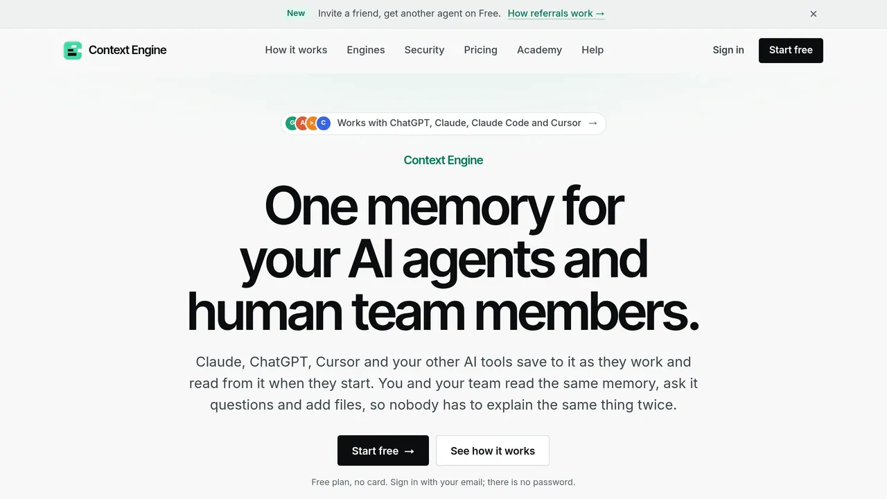 Context Engine screenshot