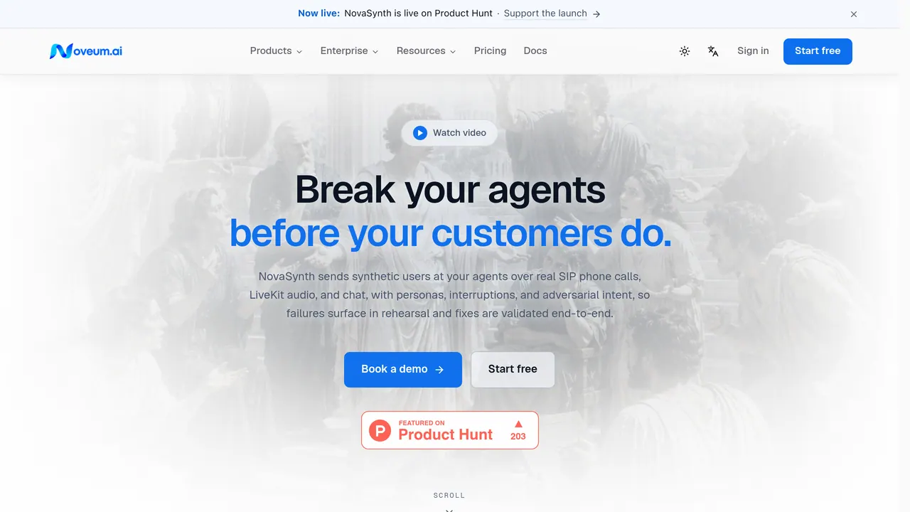 NovaSynth by Noveum screenshot