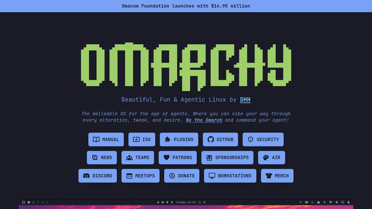 Omarchy screenshot