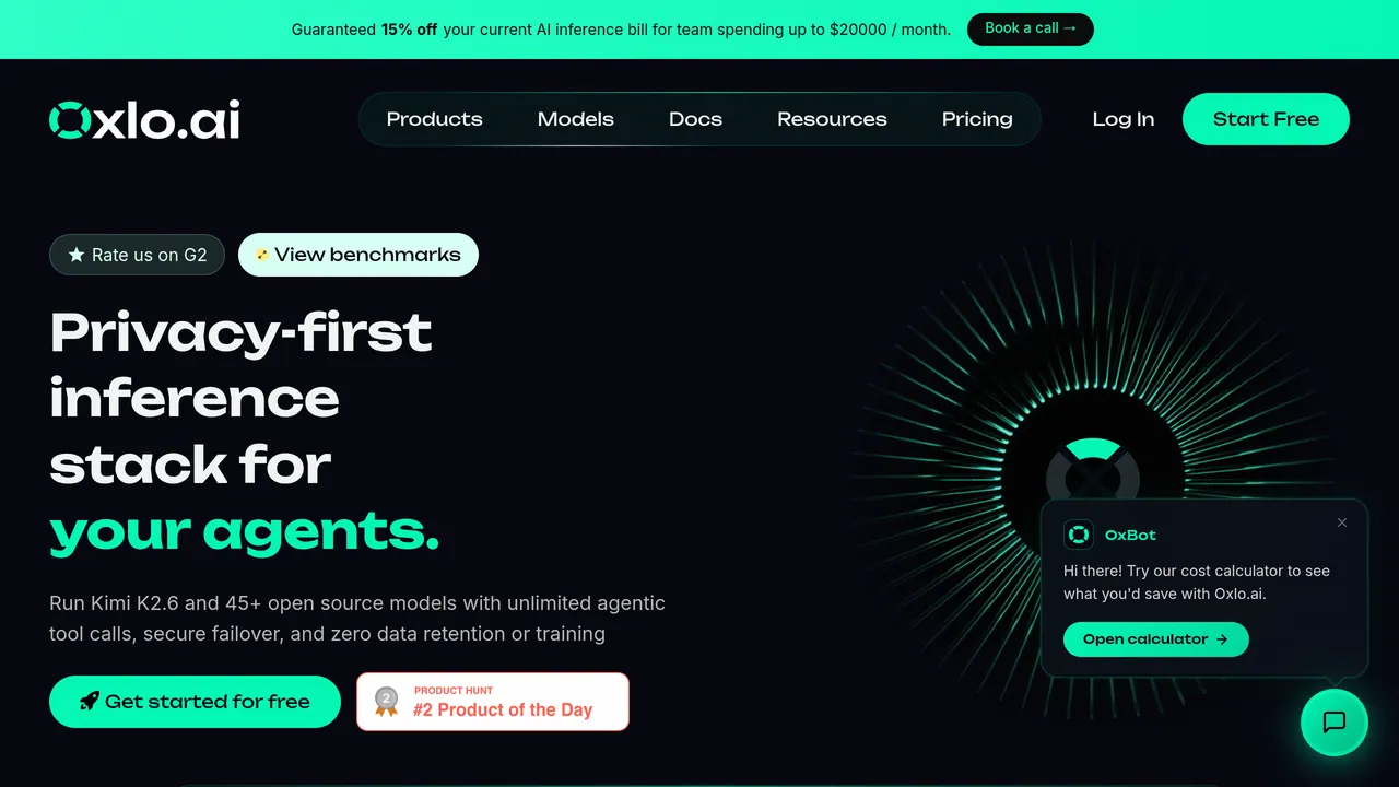 Oxlo.ai screenshot