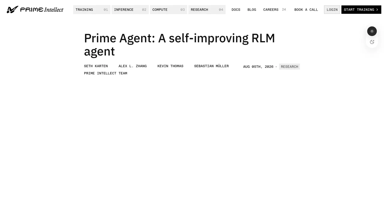 Prime Agent screenshot