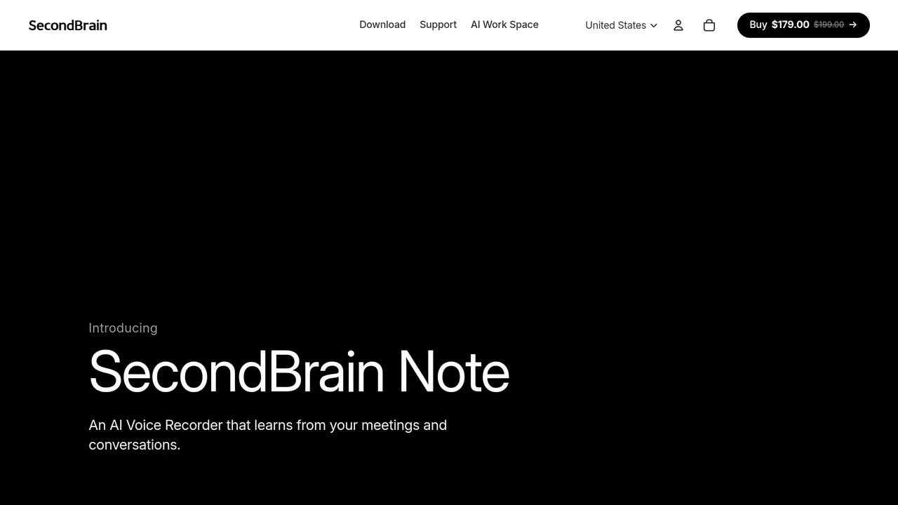 SecondBrain Note by GenSpark screenshot