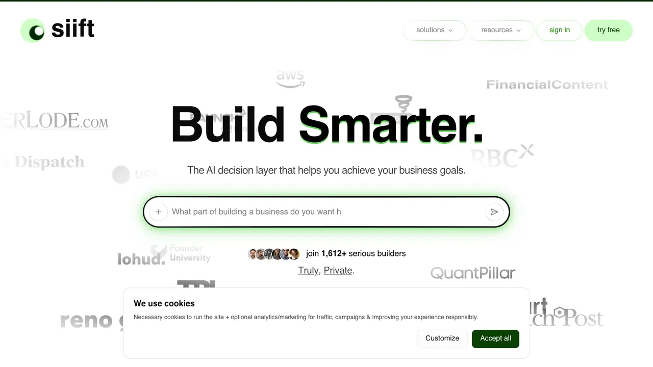 siift screenshot
