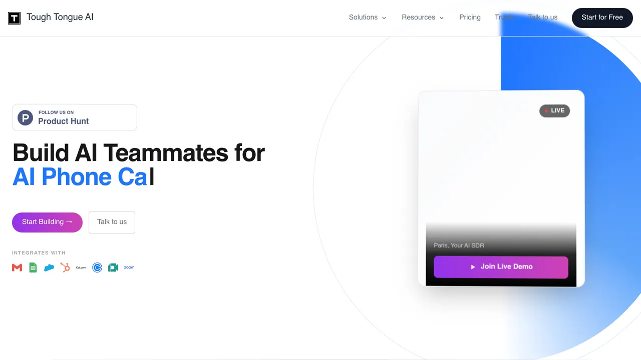 Tough Tongue AI for Sales screenshot